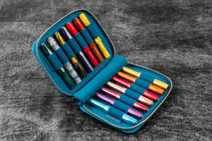 Collector Pen Case for 14 Kaweco Pens - C.H Ocean Blue