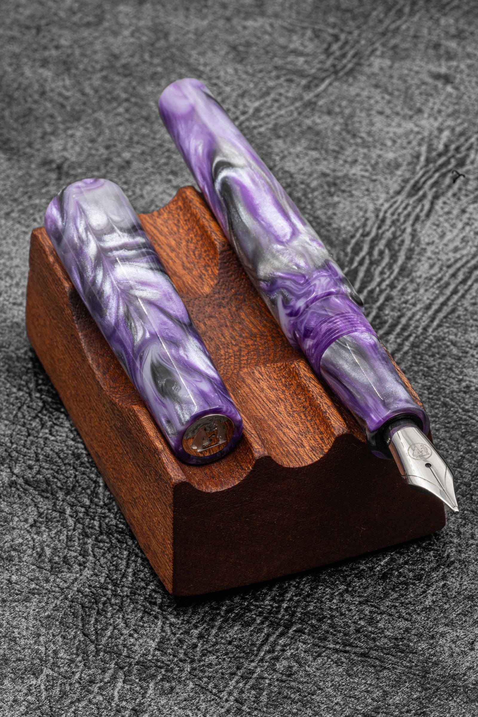 Galen X Studyo Agackakan - Fountain Pen V1 - Argent Lilac