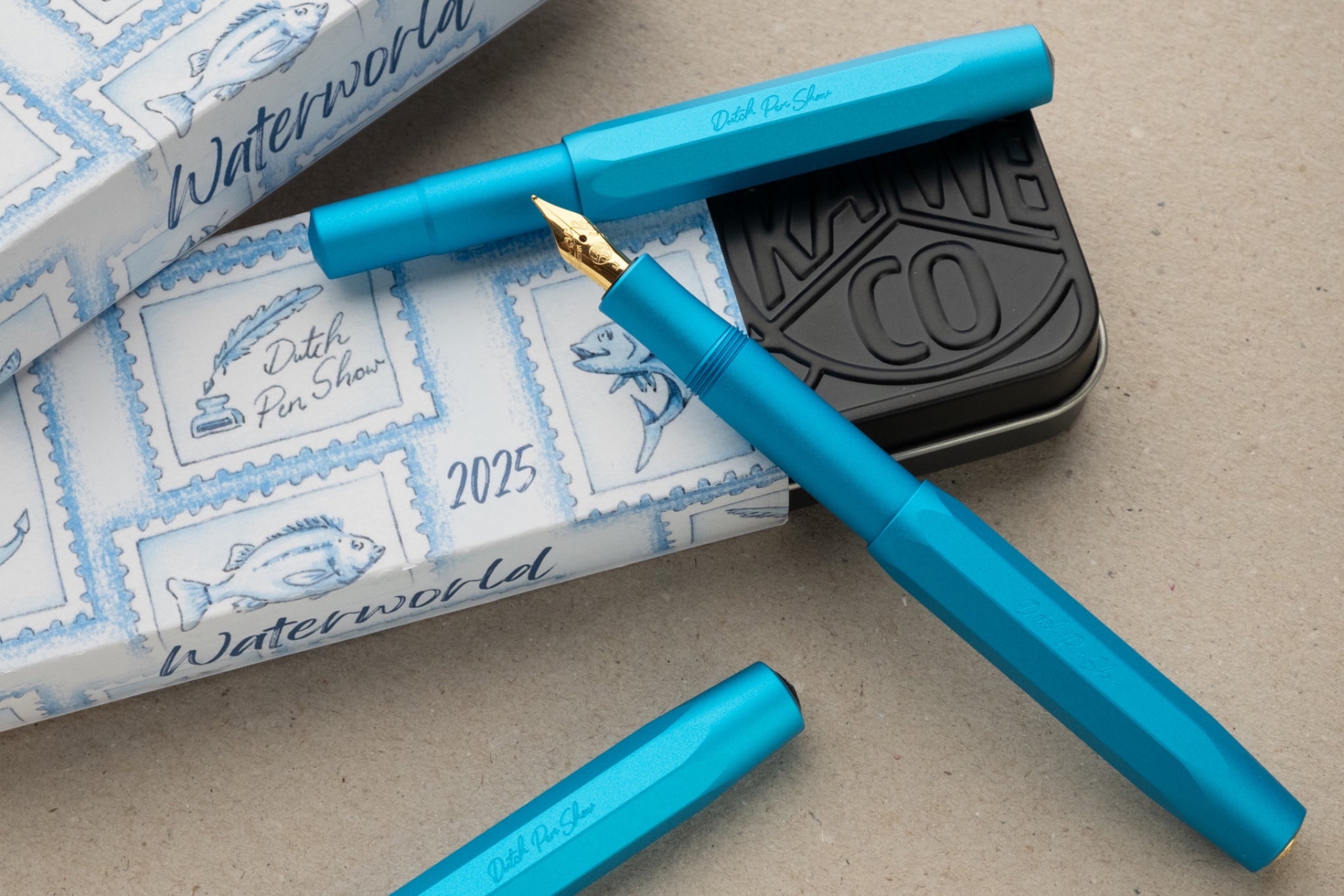 Kaweco AL-Sport Dutch Pen Show 2025 Waterworld Fountain Pen
