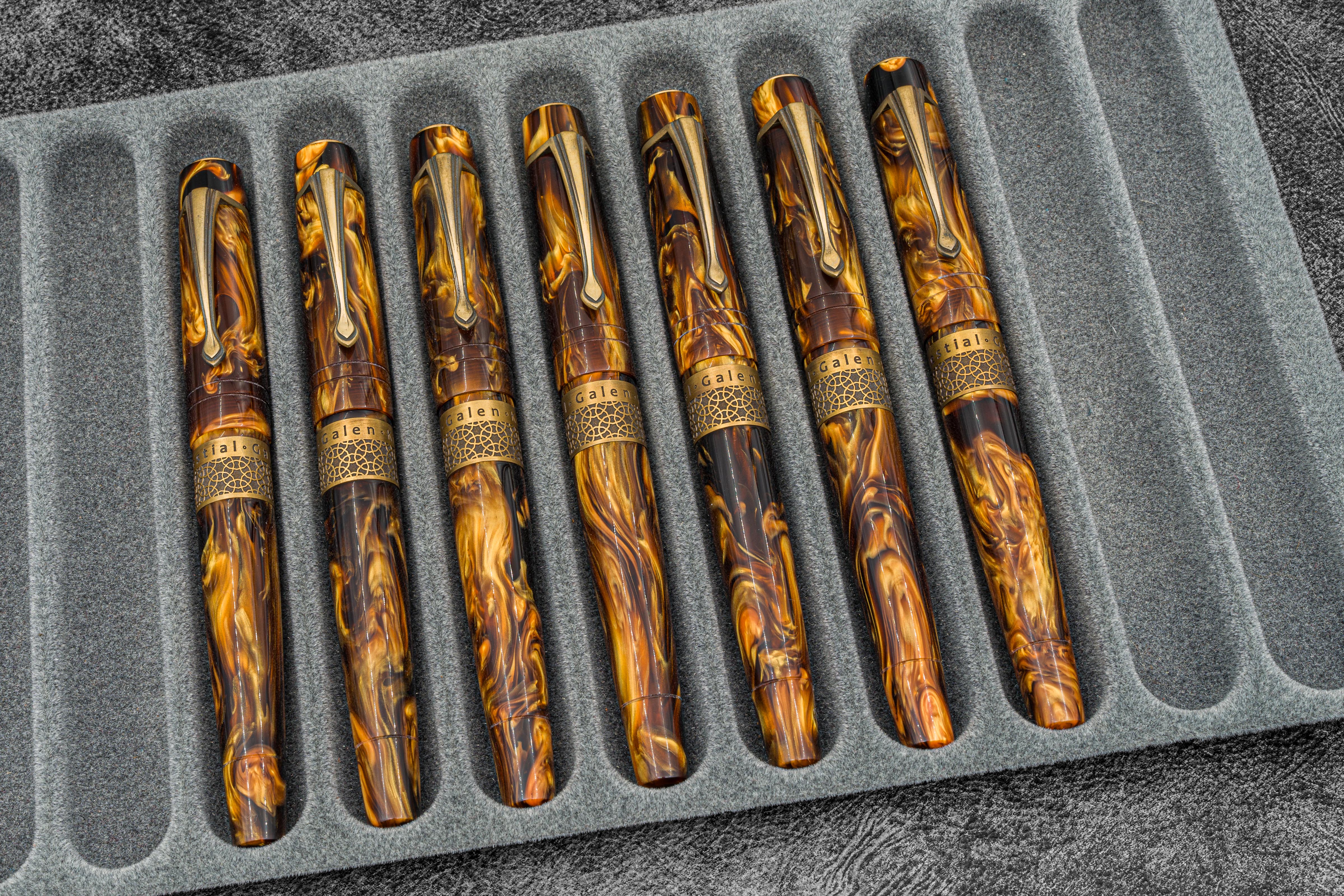 Kilk & Galen SE Celestial Fountain Pen - Tortoise