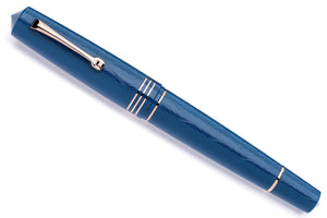 Leonardo - MZG 2.0 Fountain Pen - The Art of Guilloché IRIS – Rose Gold Trim