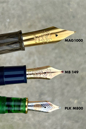 Magna Carta Mag 1000 Oversized Fountain Pen Black Ebonite