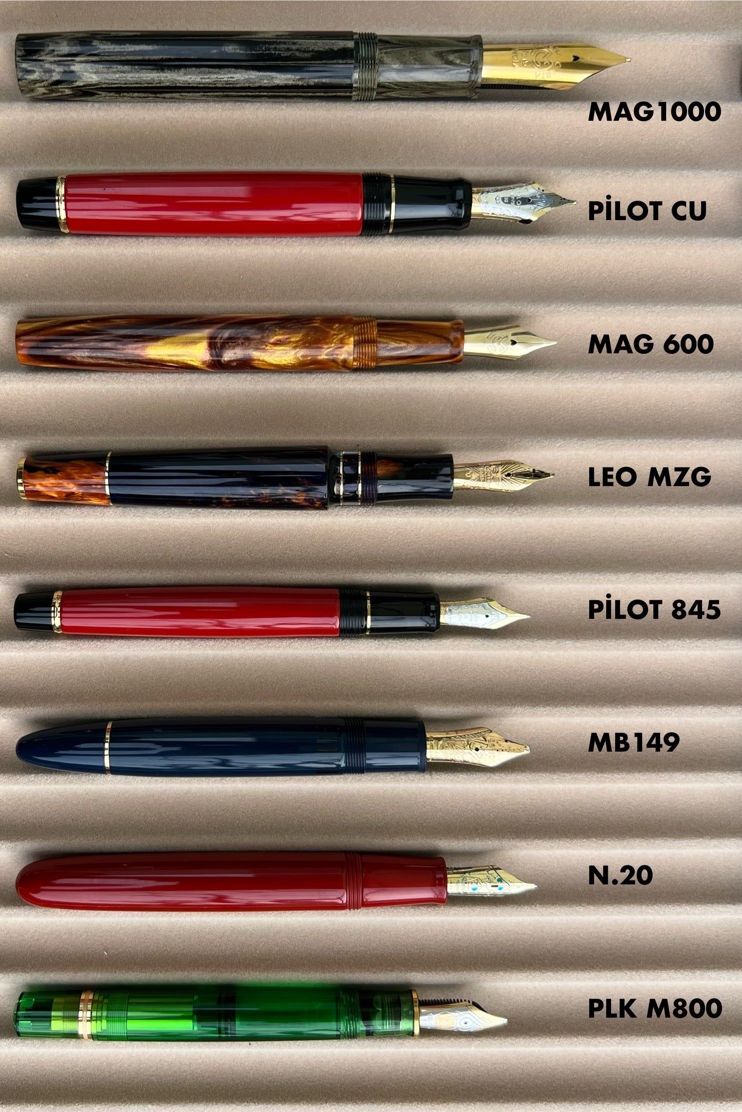 Magna Carta Mag 600 Fountain Pen 14k True Flex Nib 8