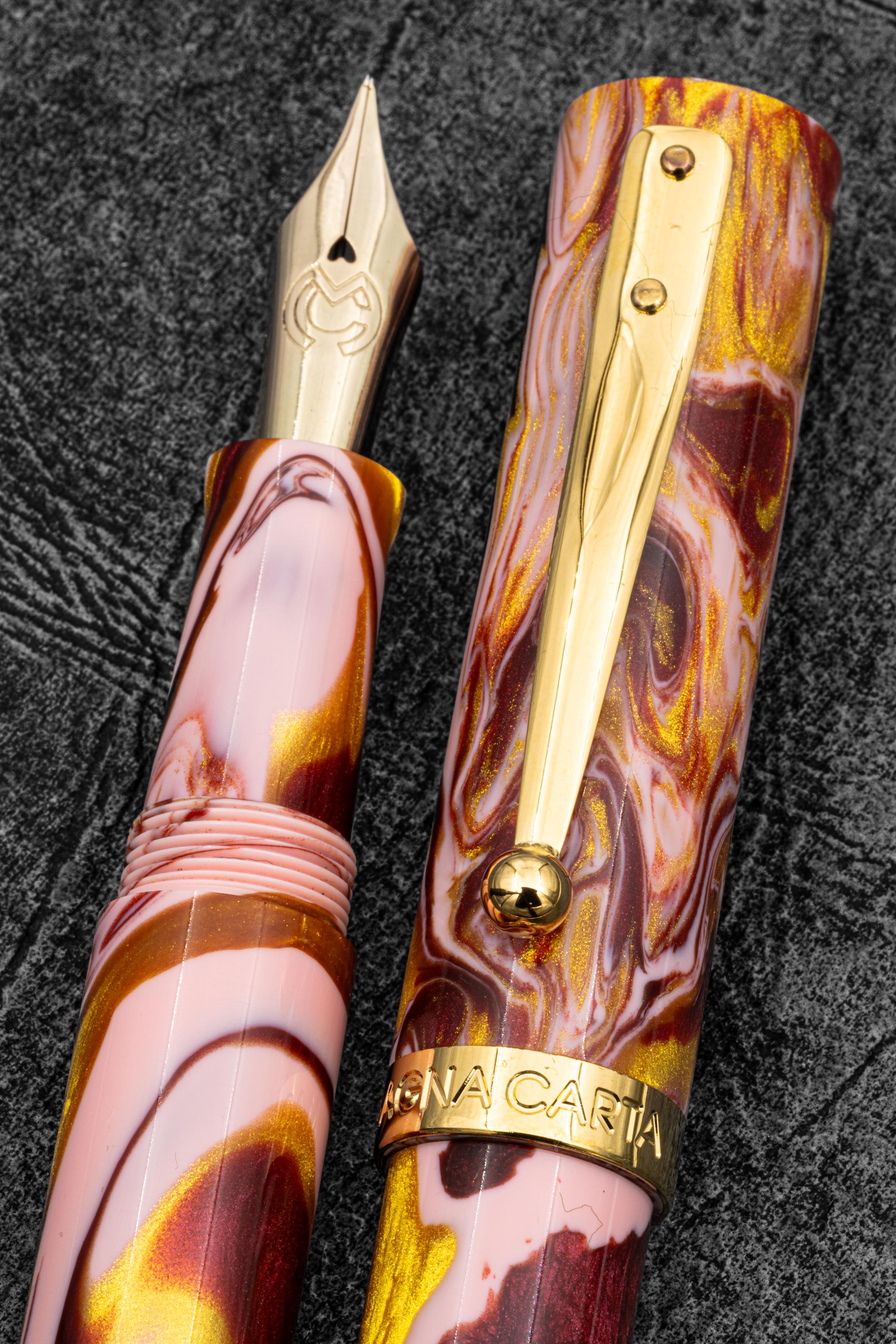 Magna Carta Mag 600 Fountain Pen 14k True Flex Nib 8