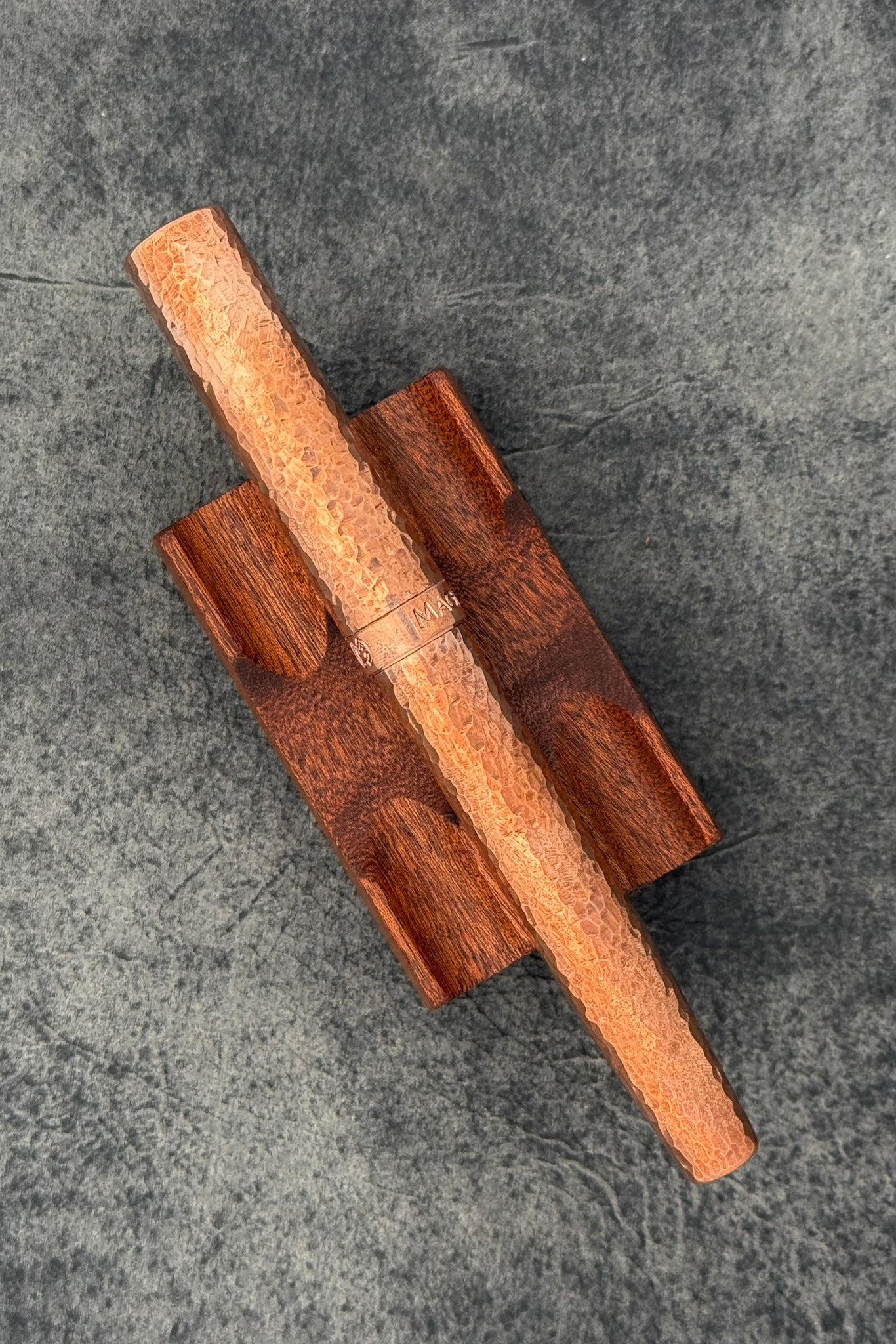 Magna Carta Mag 600 Fountain Pen True Flex Nib - Solid Copper (Lightweight)