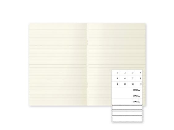 Midori MD Notebook Light A5 Lined 3-Pack