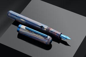Nahvalur Nautilus The Blue Ringed Fountain Pen