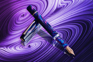 Nahvalur Schuylkill Cichlid Purple Fountain Pen