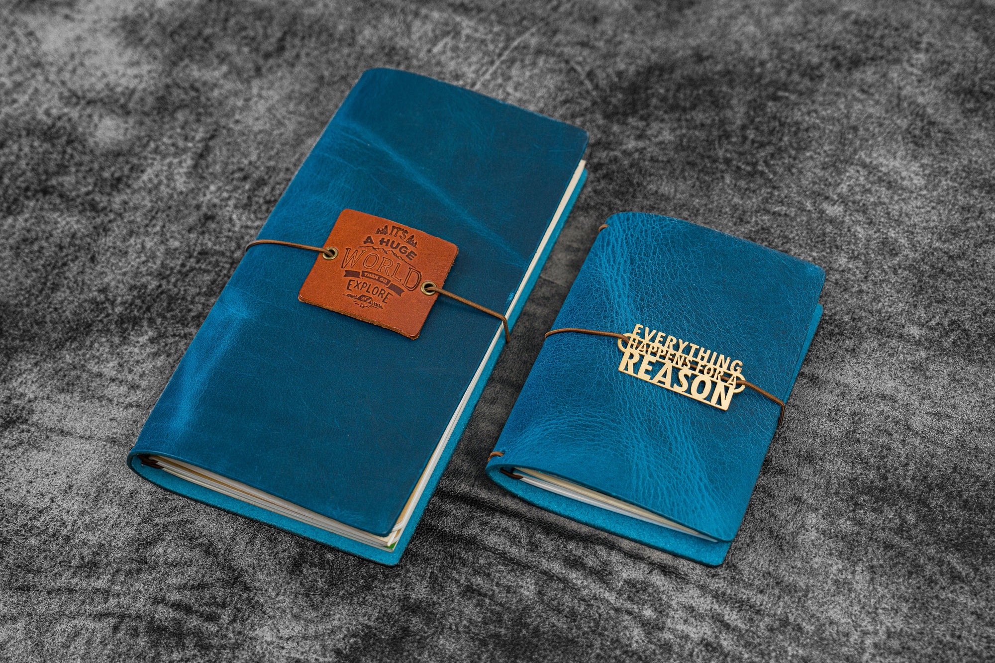 traveler's notebook blue