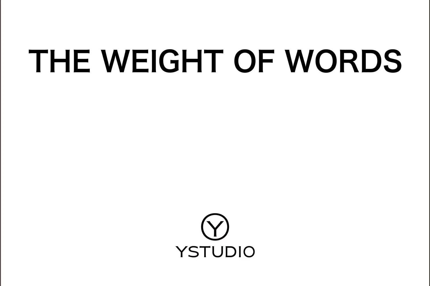 Ystudio Classic Revolve-Portable Fountain Pen-Brass