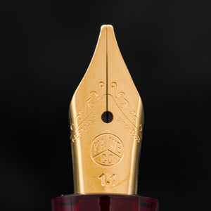 Kaweco Sport Fountain Pen Carmine - Galen Leather SE-1.1 Stub