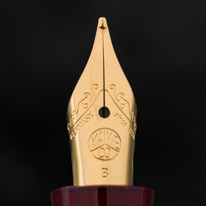 Kaweco Sport Fountain Pen Carmine - Galen Leather SE-Broad (B)
