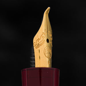Kaweco Sport Fountain Pen Carmine - Galen Leather SE-Fude