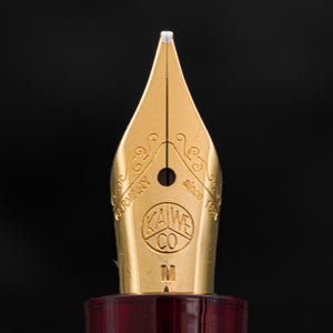 Kaweco Sport Fountain Pen Carmine - Galen Leather SE-Italic Medium (IM)