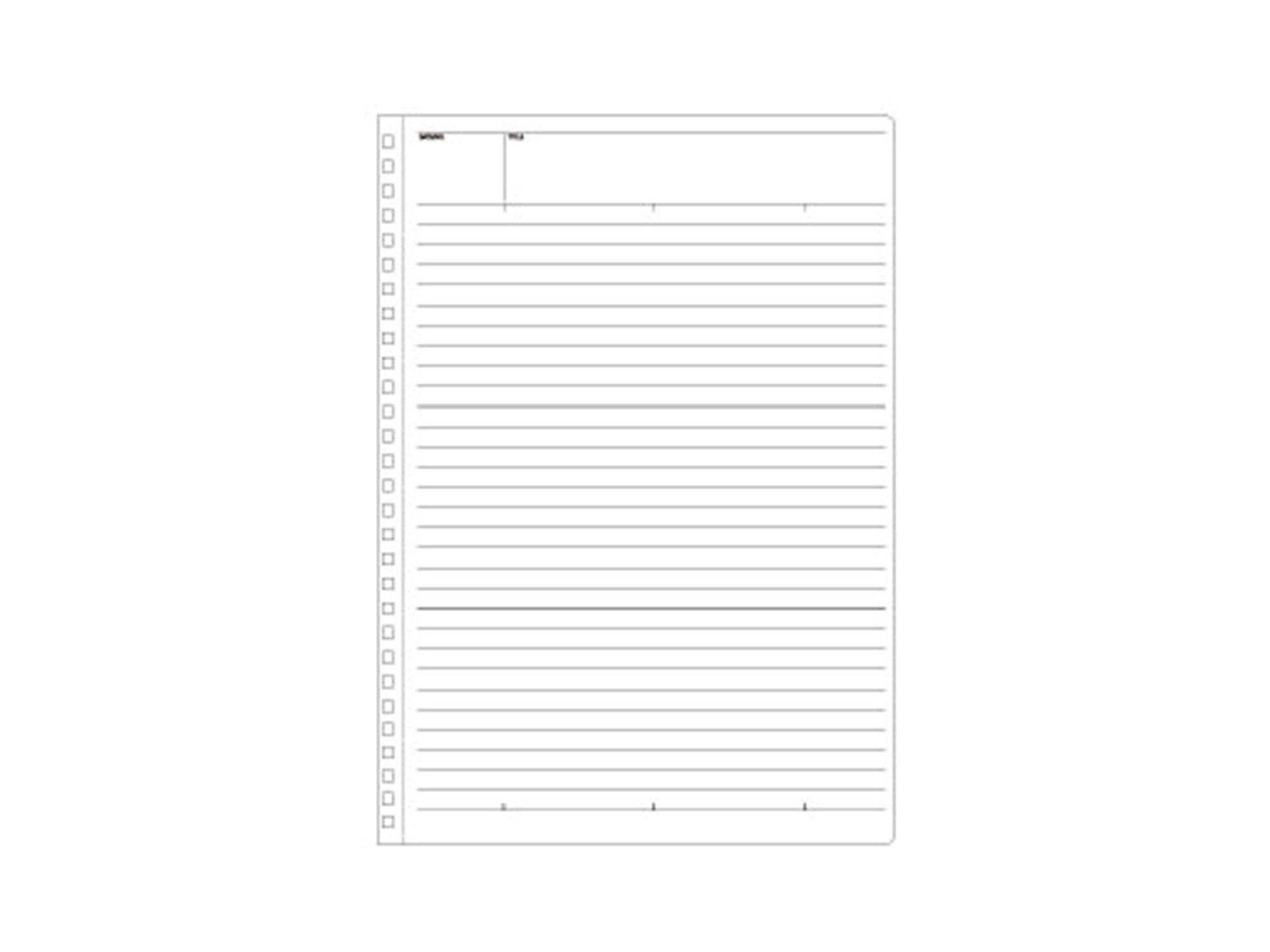 Maruman Mnemosyne Notebook - A4 Lined