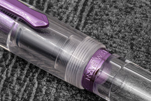 Nahvalur (Narwhal) X Galen Lilac Fountain Pen - Demo-