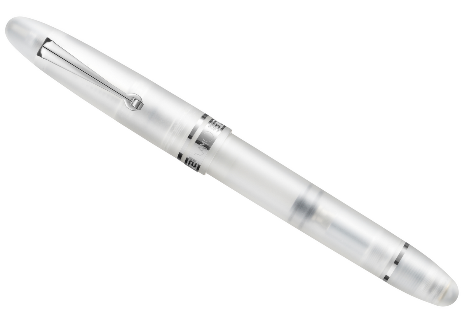 Omas Ogiva Demonstrator Fountain Pen with Silver Trim