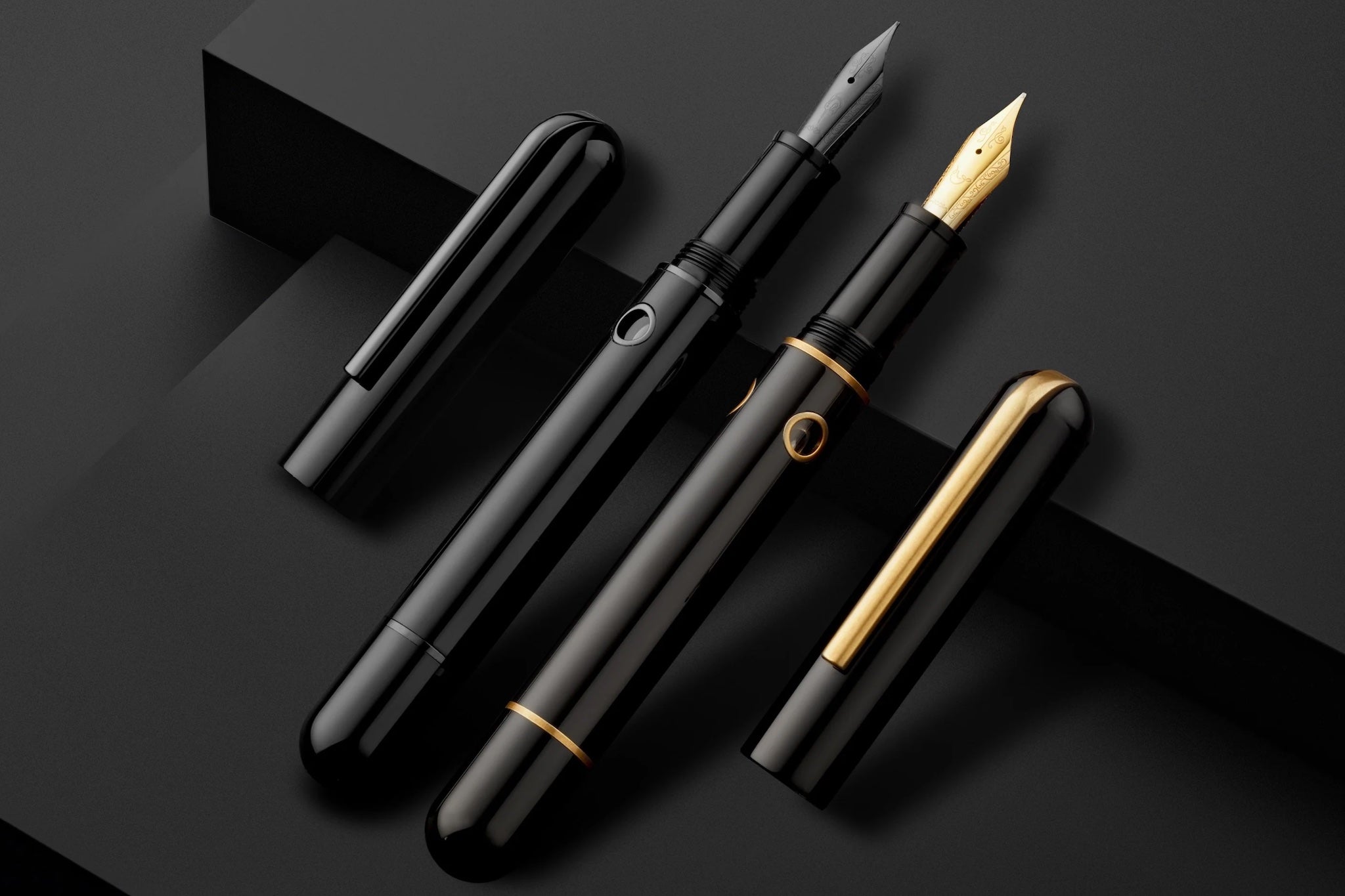 Nahvalur (Narwhal) Nautilus Bronze Corydoras Ebonite Fountain Pen
