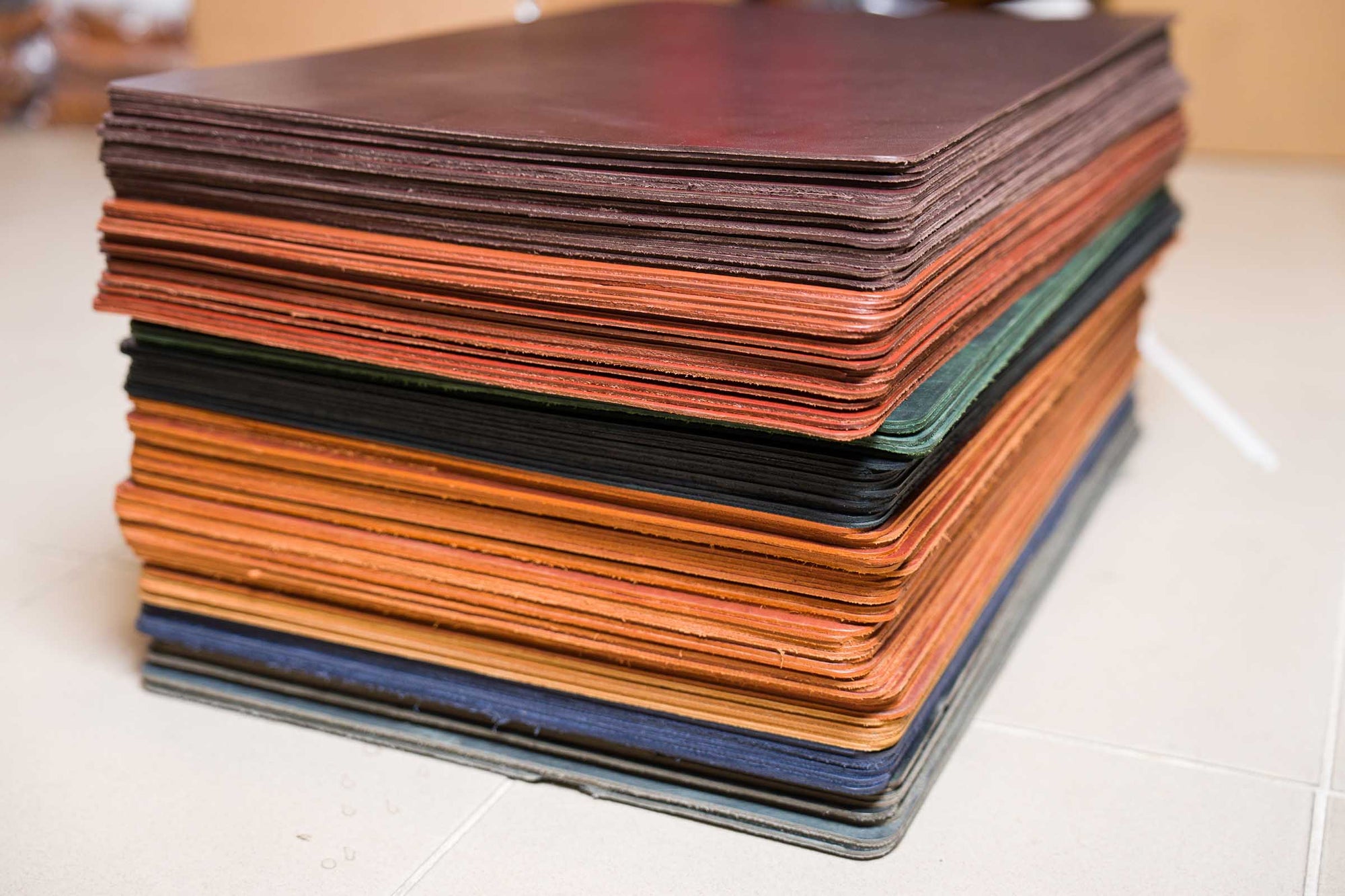 SECONDS  Leather Desk Pad 15" x 24" - Multiple Colors - 543