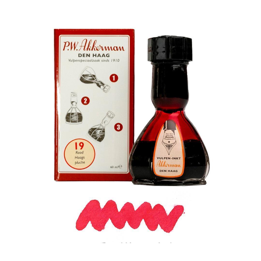 Akkerman 19 Rood Haags Pluche Ink