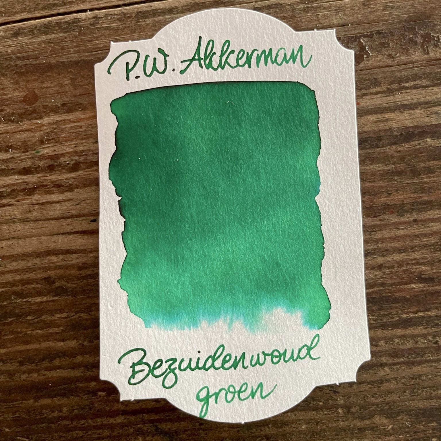 Akkerman Bezuidenwoud Groen Ink