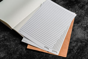 Everyday Blank Notebook - Tomoe River Paper - A5 Size - 400 Pages