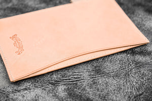 Leather Jotter Pad - Undyed Leather