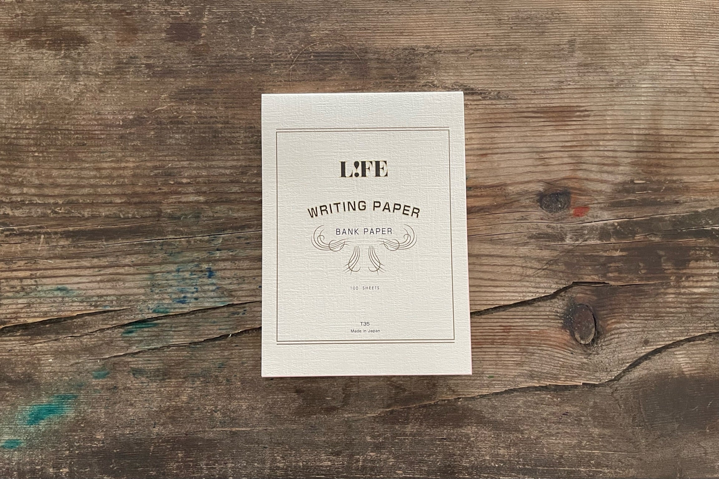 Life Bank Paper Pad - White