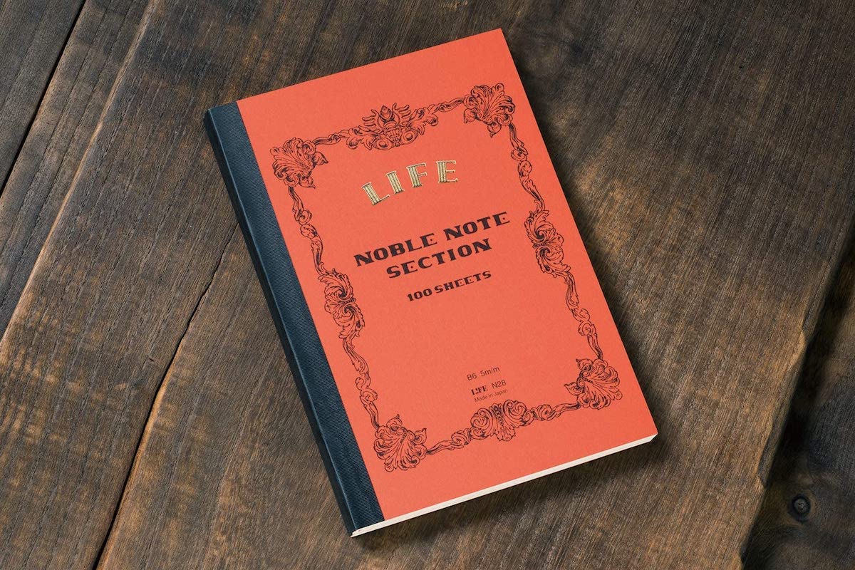 Life Noble Notebook - A5 - Graph - 200 Pages