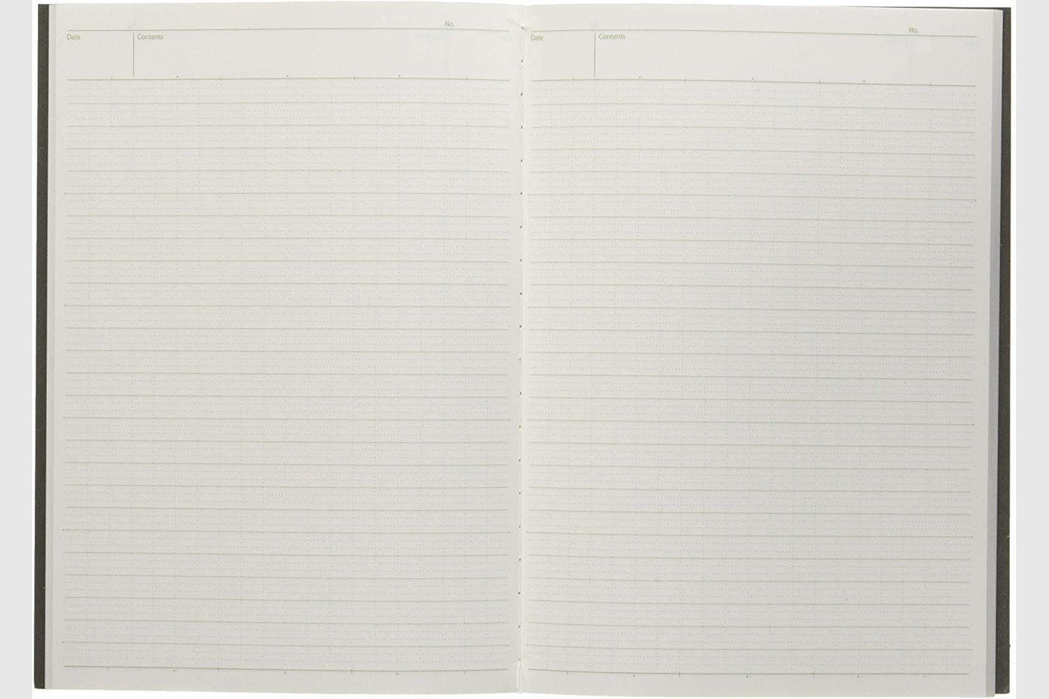 Logical Prime Notebook - A5 - 6mm Ruled - 80 Pages-Galen Leather