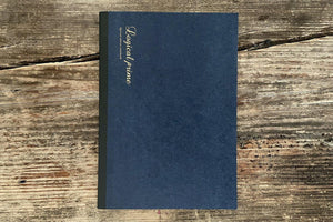 Logical Prime Notebook - A5 - 6mm Ruled - 80 Pages-Galen Leather