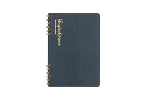 Logical Prime Notebook - W Ring - A5 - 6mm Ruled - 100 Pages