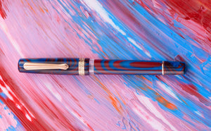 Nahvalur (Narwhal) Schuylkill Dragonet Sapphire Limited Edition Fountain Pen