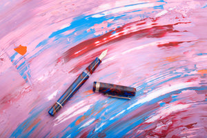 Nahvalur (Narwhal) Schuylkill Dragonet Sapphire Limited Edition Fountain Pen