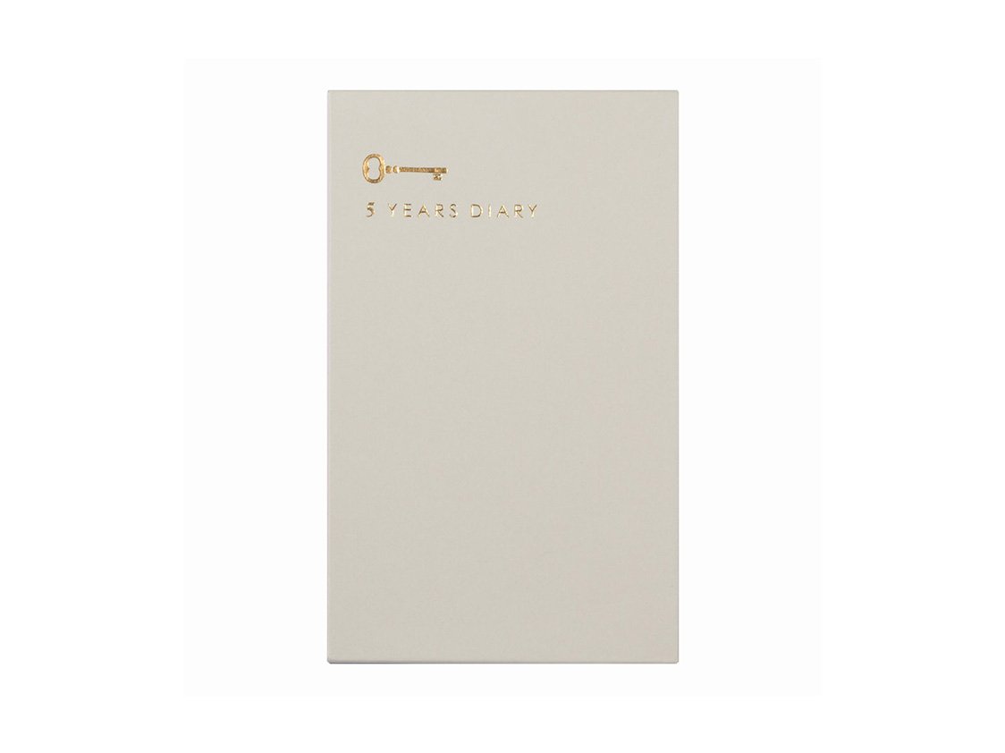 Midori 5 Years Diary - Door - Red