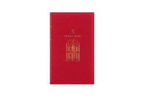 Midori 5 Years Diary - Door - Red