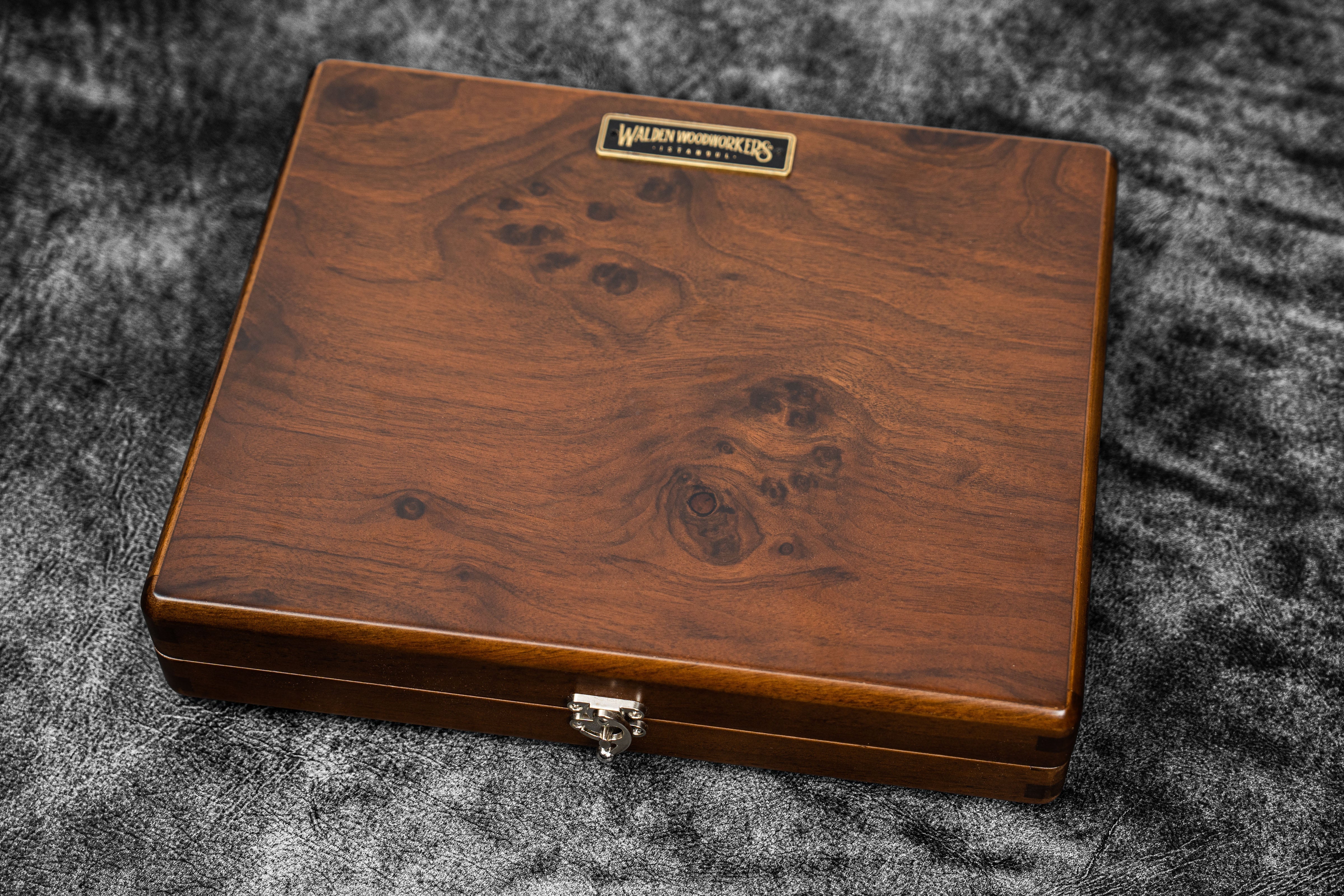 The Writing Box - Burl Walnut Special Edition