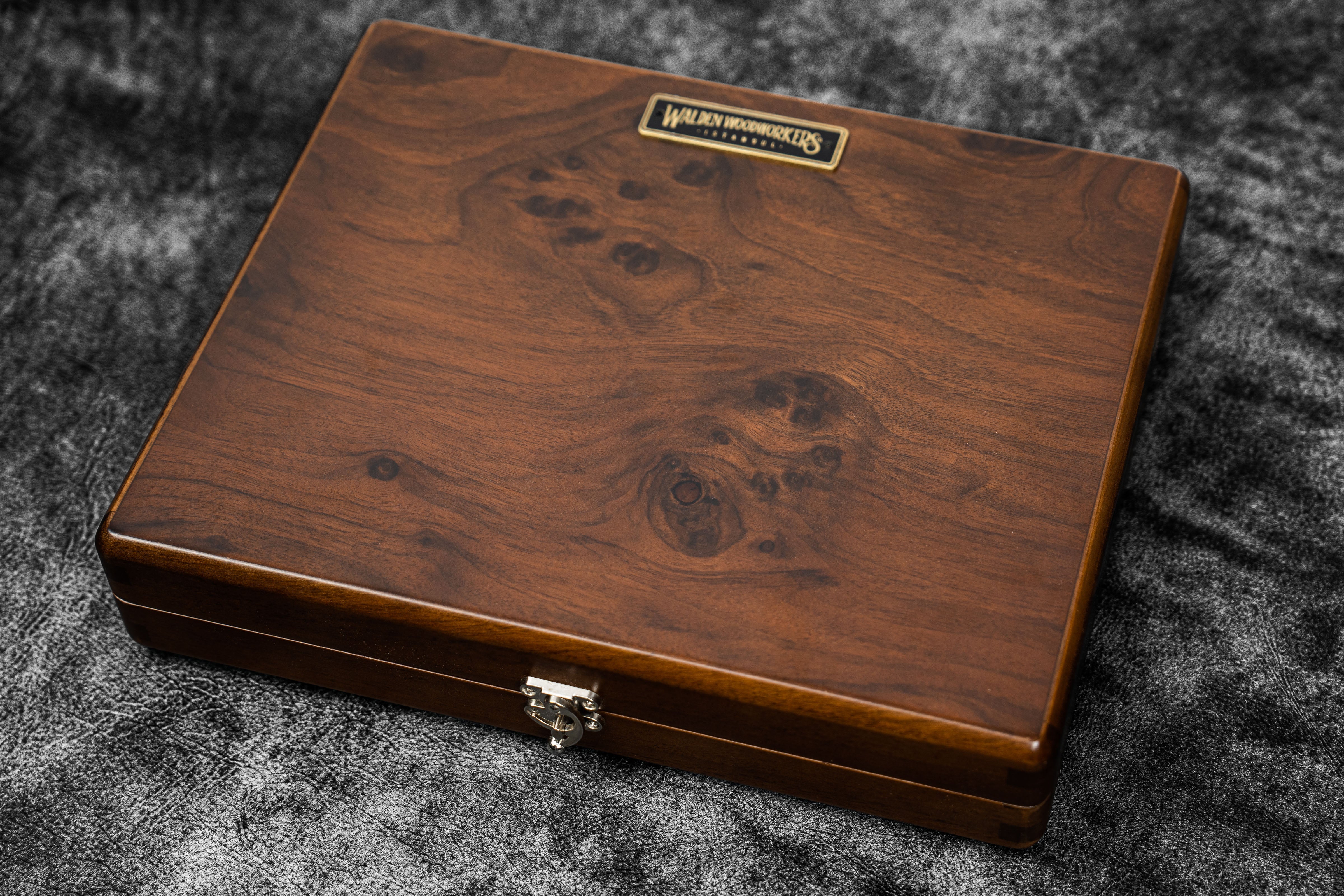 The Writing Box - Burl Walnut Special Edition