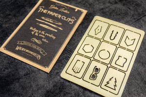 Brass Paper Clip Set-Galen Leather