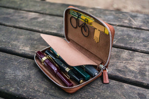 EDC Wallet - Brown-Galen Leather