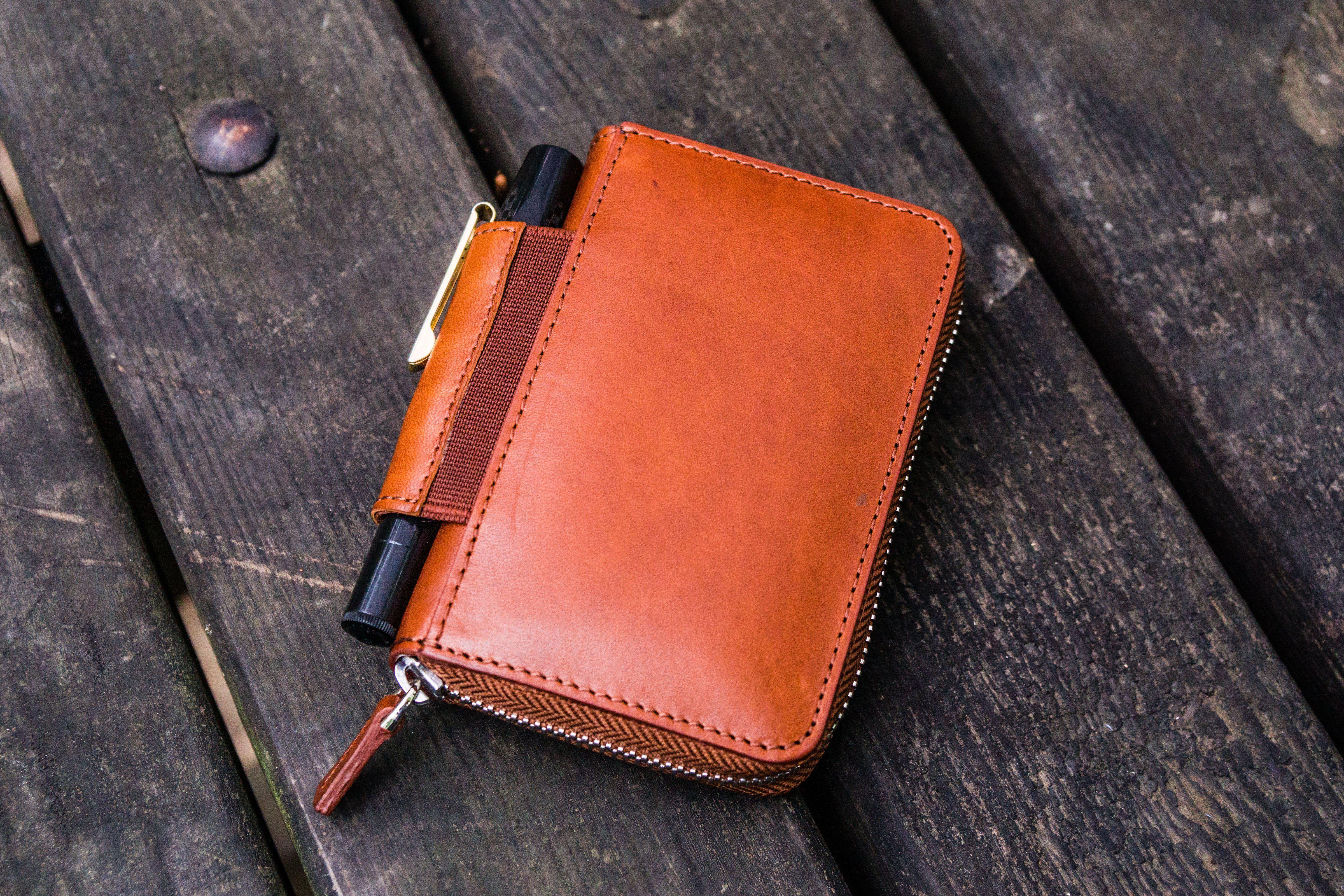EDC Wallet - Brown-Galen Leather