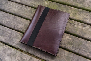 iPad Air/Pro & Extra Large Moleskine Cover - Dark Brown-Galen Leather