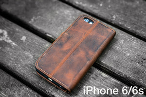 iPhone 6/6s Leather Wallet Case - No.02