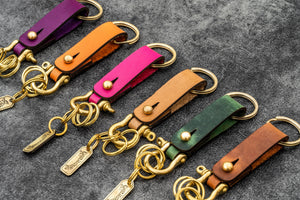 Leather Key Fob - California-Galen Leather