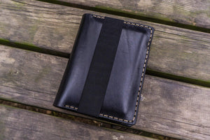Leather Leuchtturm1917 A6 Notebook Cover - Black-Galen Leather