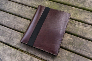 Leather Leuchtturm1917 B5 Notebook & iPad Air/Pro Cover - Dark Brown-Galen Leather