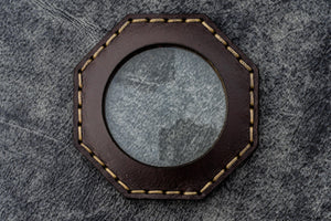 Leather Magnifying Glass Octagon-Galen Leather