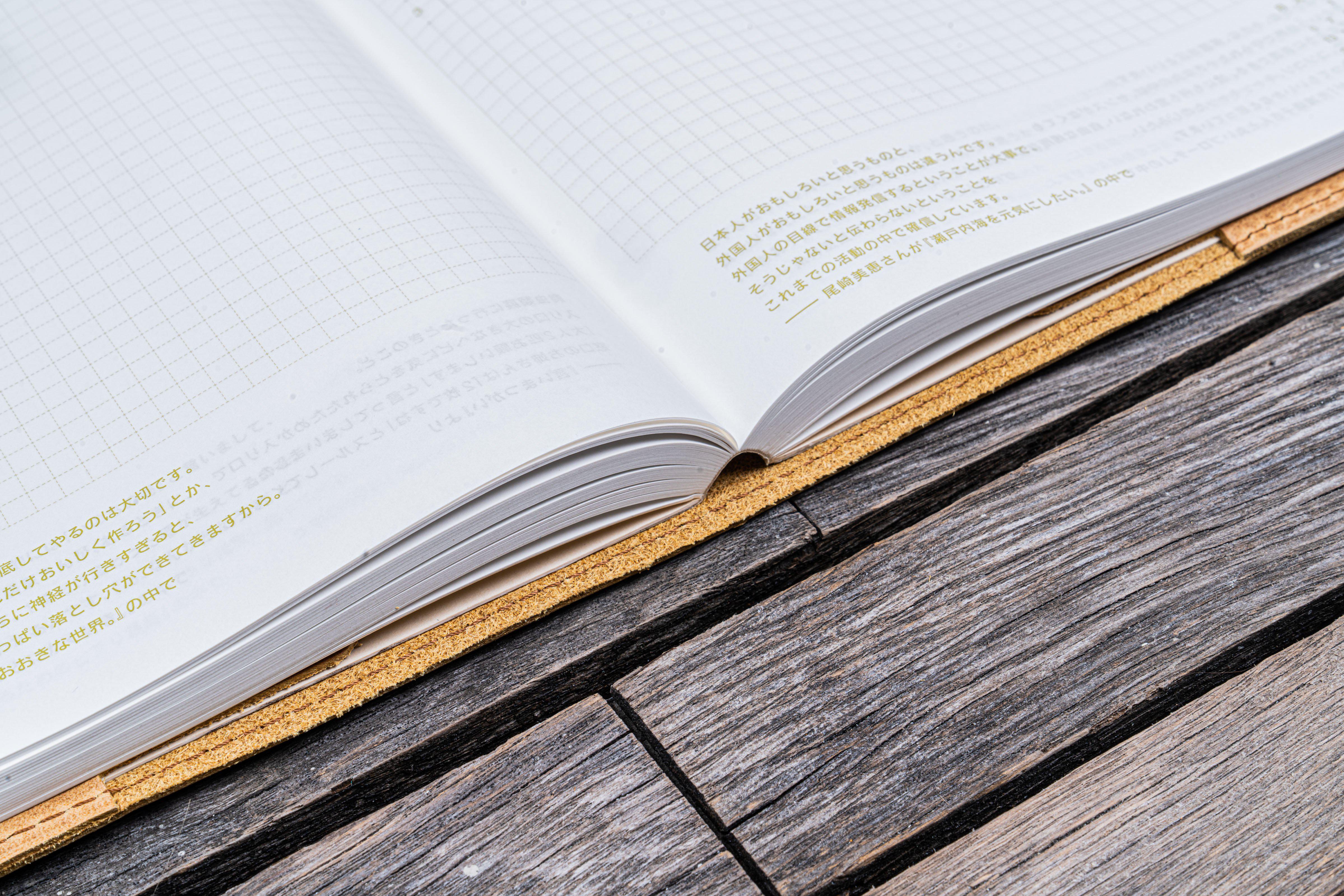 Leather Slim A5 Notebook / Planner Cover - Crazy Horse Honey Ochre-Galen Leather