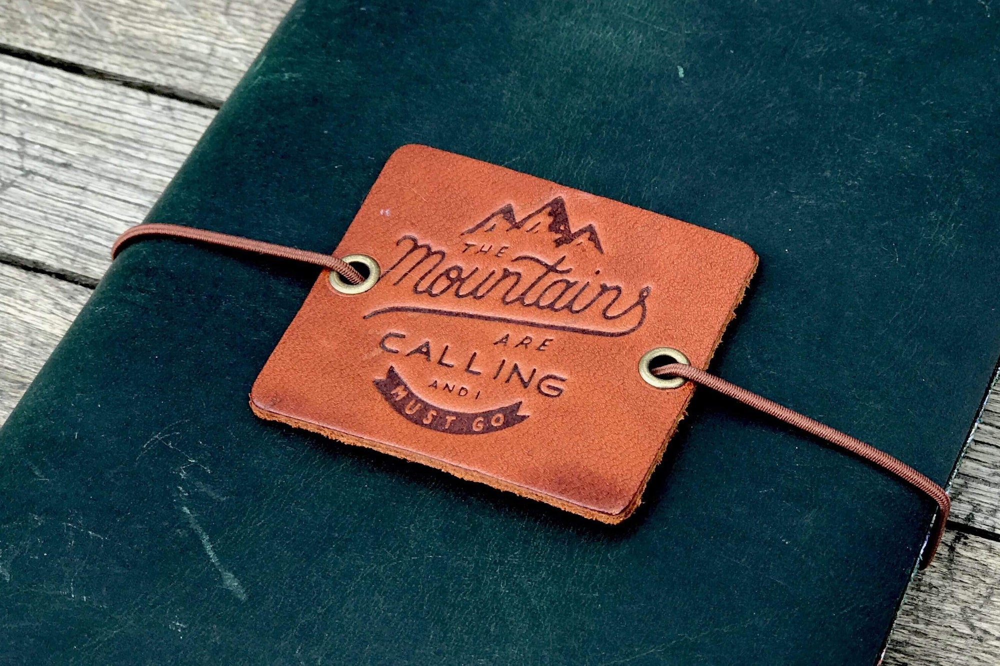 Leather Tag for Traveler's Notebook-Galen Leather