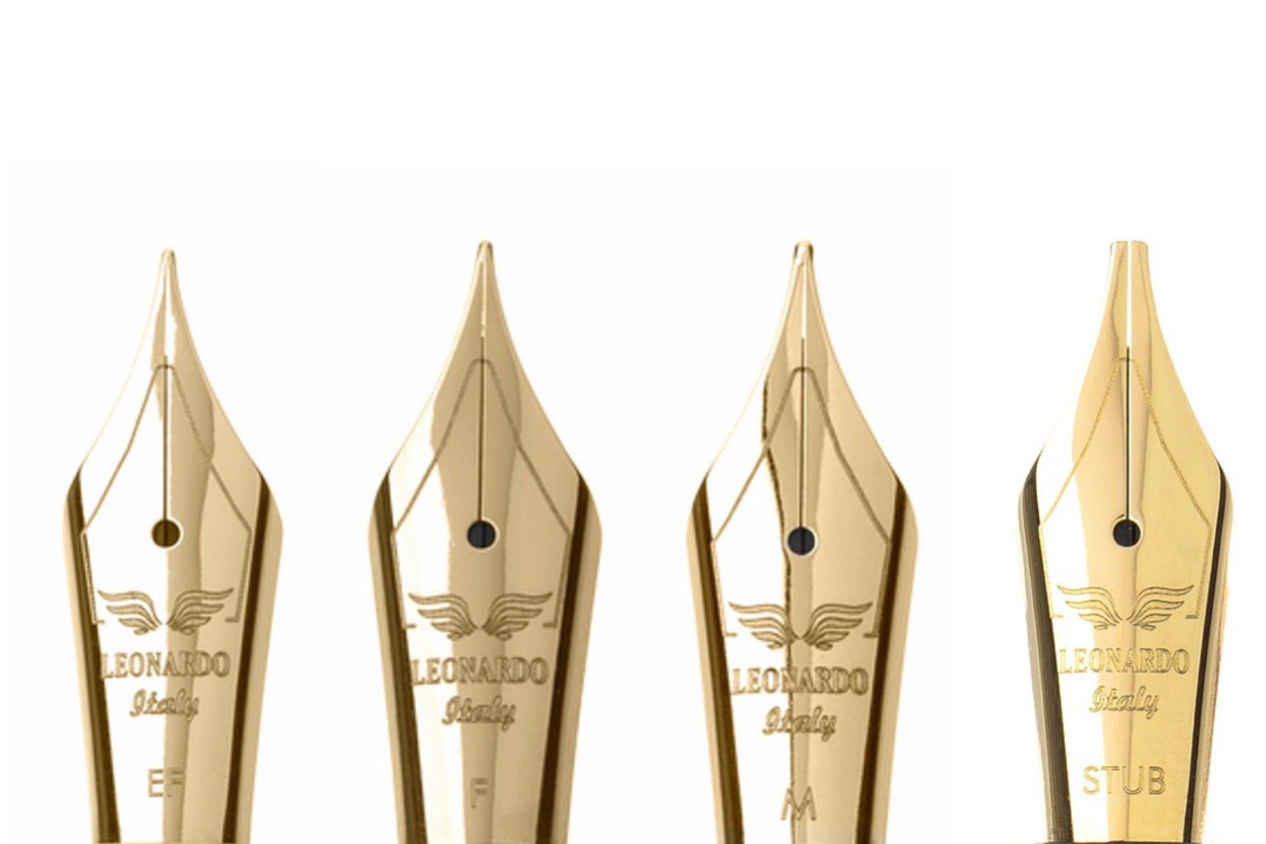 Leonardo Furore Fountain Pen - Bronze GT-Galen Leather